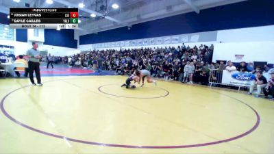 113 lbs Champ. Round 1 - Josiah Leyvas, La Serna vs Dayle Cailles, Valencia/Valencia