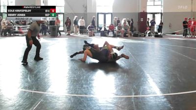 141 lbs Round Of 32 - Cole Krutzfeldt, Tennessee-Chattanooga vs Henry Jones, Virginia Team Predator