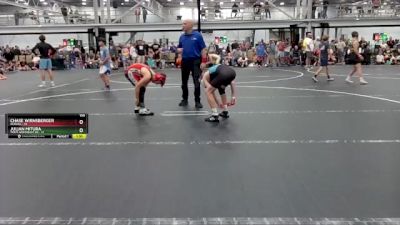 100 lbs Round 3 (6 Team) - Chase Wirnsberger, Seagull vs Julian Mitura, Terps Northeast MS