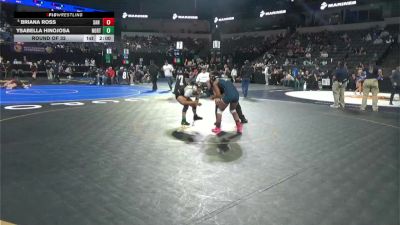 115 lbs Round Of 32 - Briana Ross, San Marcos (SD) vs Ysabella Hinojosa, Northview (SS)
