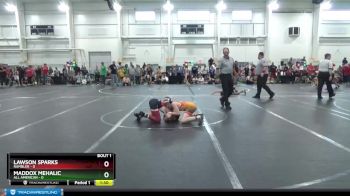 88 lbs Round 2 (8 Team) - Mason Gregor, Rambler vs Dillinger Collins, Machine Shed