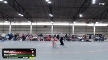 83 lbs Round 1 (4 Team) - Micah Higley, Homedale Wrestling Club vs Drake Wisvary, Hawks WC