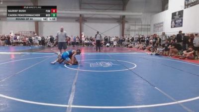 126 lbs Round Of 64 - Nazeef Bush, Penn vs Caden Fenstermacher, Misdirection Mat Club