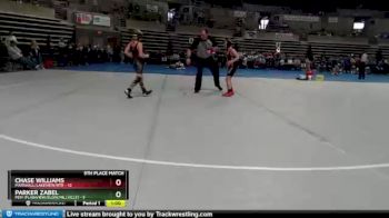 65 lbs Finals (8 Team) - Chase Williams, Marshall/Lakeview/RTR vs Parker Zabel, PEM (Plainview/Elgin/Millville)
