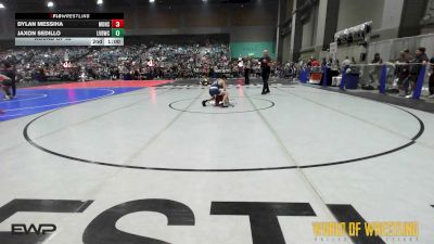 75 lbs Round Of 32 - Dylan Messiha, Monster Garage vs Jaxon Sedillo, LV Bear Wrestling Club