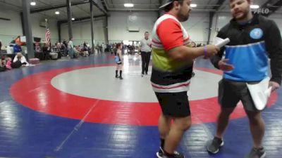 65 lbs Rr Rnd 3 - Asher Watson, Backyard Brawlers vs Charlotte Wingrove, Backyard Bullies Wrestling Club
