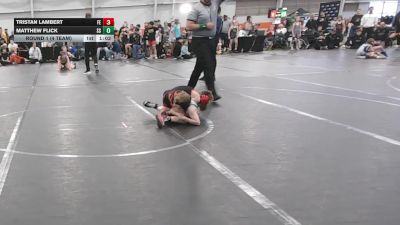 56 lbs Round 1 (4 Team) - Tristan Lambert, Firebird Elite vs Matthew Flick, Southwest Select