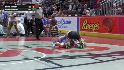 145 lbs Consi 2 - Ethan Krazer, Easton Area vs Aidan Finnigan, Canon-McMillan
