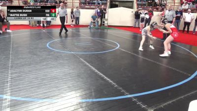 100_G lbs Consi Of 16 #2 - Adalynn Duran, Fort Cherry vs Mattie Bush, Philipsburg-Osceola