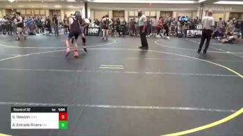 109 lbs Round Of 32 - Shea Dawson, Central Coast RTC/Morro Bay vs Angel Estrada Rivera, The Lions Den