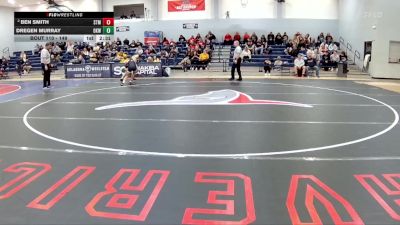 149 lbs Quarterfinal - Dregen Murray, Oklahoma Wesleyan vs Ben Smith, University Of Saint Mary (ks)