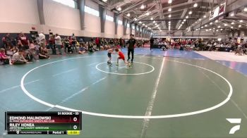 55 lbs Cons. Round 4 - Edmond Malinowski, El Paso Enforcers Wrestling Club vs Riley Honea, Armstrong County Wrestling Academy