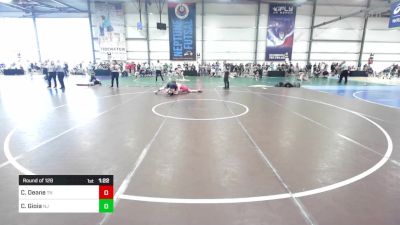 160 lbs Round Of 128 - Chancery Deane, TN vs Cristian Gioia, NJ