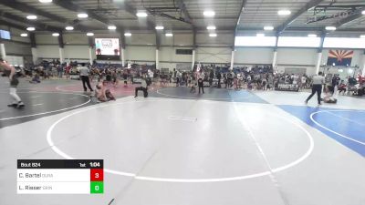 90 lbs Final - Colt Bartel, Durango WC vs Leo Rieser, Grindhouse WC