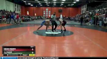 152 lbs Cons. Round 2 - Cj Pagan, Carol Stream (GLENBARD NORTH) vs Devin Medina, Wheaton (NORTH)