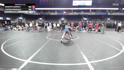 132 lbs Final - Jeanette Asukulu, Team Ky vs Copper McDonald, Team Missouri