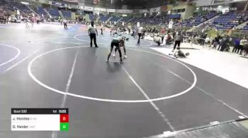 130 lbs Round Of 16 - Jonathan Montes, Black Fox Wr Ac vs Dj Neider, East Idaho Elite