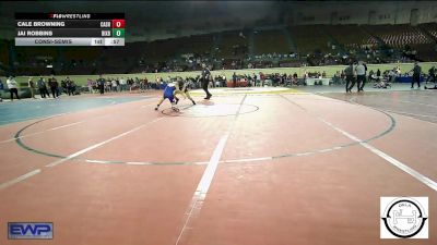 113 lbs Consolation - Cale Browning, Cashion vs Jai Robbins, Bixby