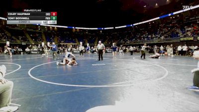 117 lbs Consy 6 - Colby Kaufman, Chestnut Ridge vs Tony Bothwell, Pocono Mountain West