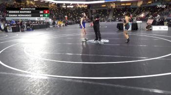 103 lbs Champ. Round 1 - Gianna Hernandez, Western New England vs Jennesis Martinez, Colorado Mesa University