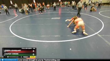 125 lbs Cons. Round 3 - Joseph Jeanquart, WI vs Cooper Corder, IL