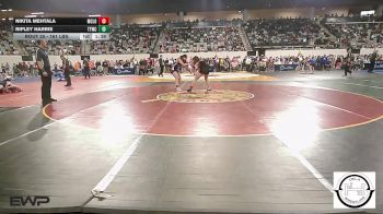 161 lbs Semifinal - Nikita Mehtala, McLoud vs Ripley Harris, Team Tulsa Wrestling Club
