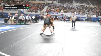 134-D1 1st Place Match - Rebekah Hodges, Campo Verde High School vs Janelle Henry, Willow Canyon High School