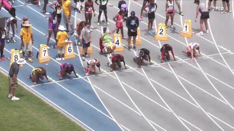 Youth Girls' 100m, Finals 9 - Age 17-18