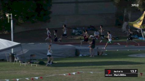 Men's 800m Track, Semi-Finals 5