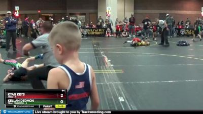 44 lbs Semis & 1st Wrestleback (8 Team) - Kellan Dedmon, Team Palmetto vs Kyan Keys, Ares