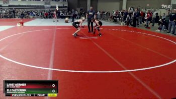 120 lbs Cons. Round 1 - Eli Pazdernik, Mahnomen-Waubun vs Lane Werner, St. Cloud Tech