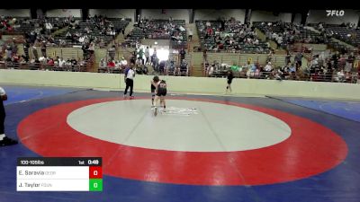 100-105 lbs Final - Elijah Saravia, Georgia vs Jacob Taylor, Foundation Wrestling