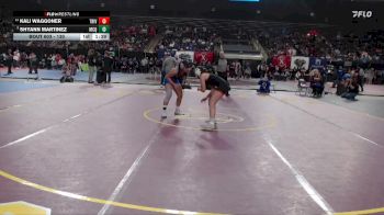 130 lbs Champ. Round 3 - Shyann Martinez, McQueen vs Kali Waggoner, Tri-Valley