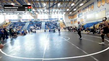 165 lbs Quarterfinals (8 Team) - Terrance Shields, Hernando vs Nathan Schafer, Merritt Island
