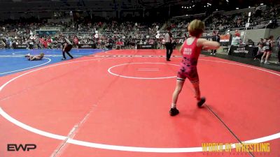 60 lbs Round Of 32 - Maeve Fernald, Smittys Barn vs Reece Lizak, Texas Select Wrestling Club