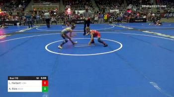 64 lbs Quarterfinal - Levi Halbert, Nebraska Boyz vs Avery Rios, Moore