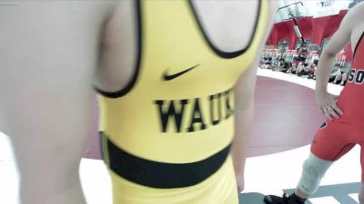 190 lbs Round 2 (8 Team) - Darwin Honrine, Waukee Warriors vs Wheaton Warrenville Athlete, Batavia A