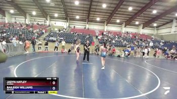 116 lbs Cons. Round 1 - Jadyn Hatley, Alaska vs Baileigh Williams, Nevada