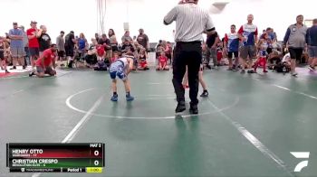 56 lbs Round 2 (8 Team) - Henry Otto, Warhawks vs Christian Crespo, Revolution Elite