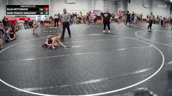 46/49 Semifinal - Ellis Pettygrove, The Storm Wrestling Center vs Mark Francis Singletary, Swainsboro