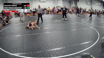 46/49 Semifinal - Ellis Pettygrove, The Storm Wrestling Center vs Mark Francis Singletary, Swainsboro