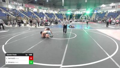 165 lbs Quarterfinal - Luke Varholdt, Bear Cave WC vs Erick Silveira, Cnwc