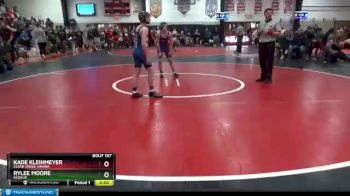 106 lbs Round 3 - Kade Kleinmeyer, Clear Creek-Amana vs Rylee Moore, Keokuk