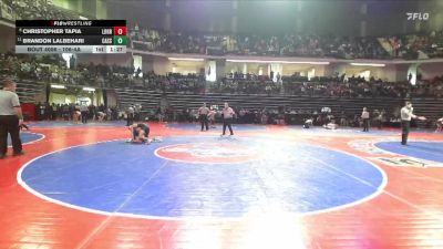 106-4A Champ. Round 1 - Brandon Lalbehari, Cass vs Christopher Tapia, Locust Grove