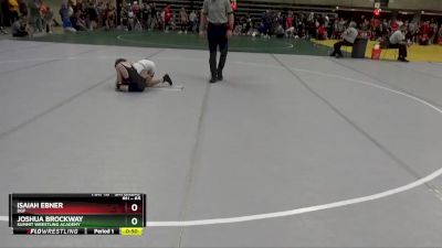 65 lbs Champ. Round 1 - Joshua Brockway, Summit Wrestling Academy vs Isaiah Ebner, DGF