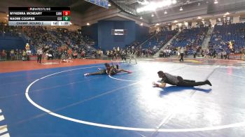 120 lbs Champ. Round 2 - Mykerra McNeary, Caesar Rodney vs Naomi Cooper, Concord