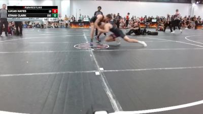175 lbs Round 2 (4 Team) - Ethan Clark, Blackman Wrestling Club vs Lucas Hayes, Gamehouse TC