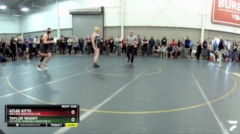 Round 2 - Atlee Kitts, Red Lion Wrestling Club vs Taylor Waddy, Culpeper Warriors Wrestling Cl