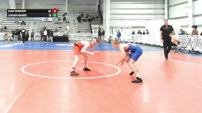 106 lbs Consi Of 16 #1 - Sam Winship, ME vs Logan Raske, TN