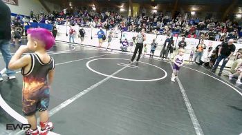 35 lbs Rr Rnd 1 - Kannon Engelhardt, Mojo Grappling Academy vs Kason Combs, Buck Pride Wrestling